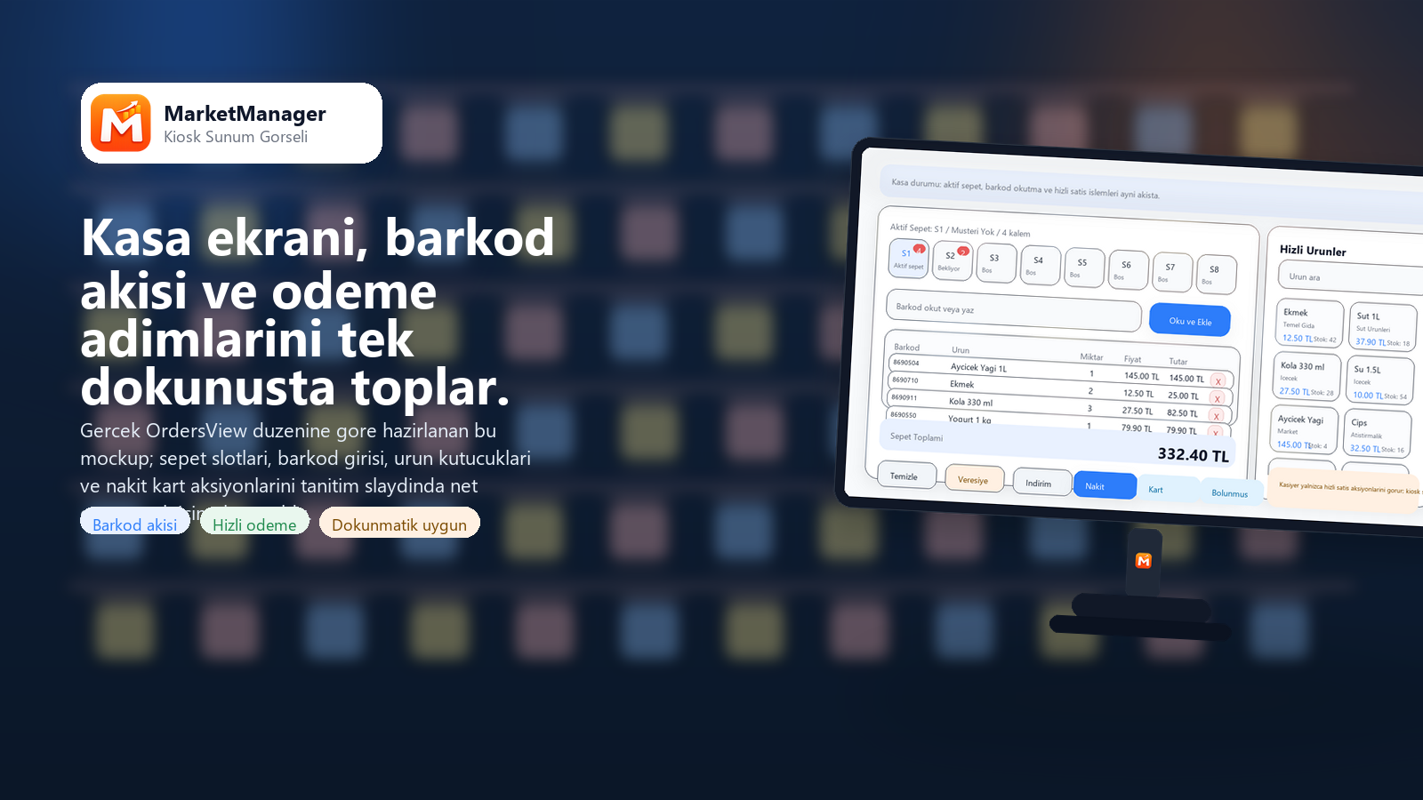 MarketManager ekran görseli
